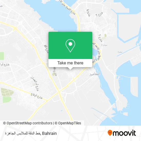 خط الدقة للملابس الجاهزة map