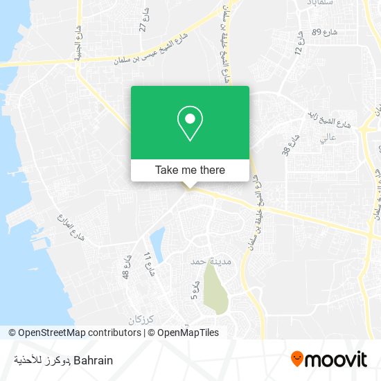 دوكرز للأحذية map