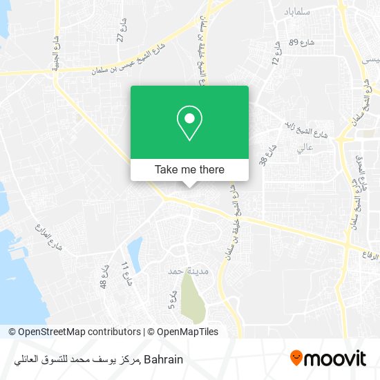 مركز يوسف محمد للتسوق العائلي map