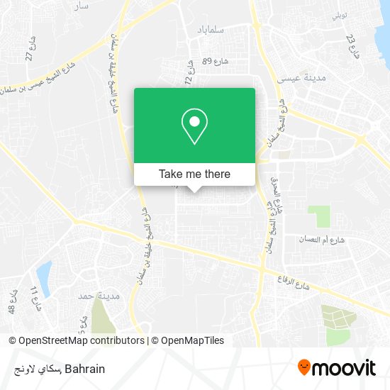 سكاي لاونج map