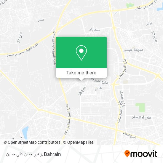 زهير حسن علي حسين map