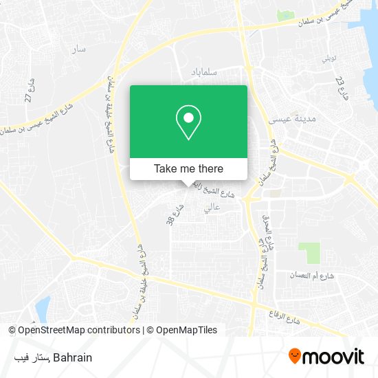 ستار فيب map