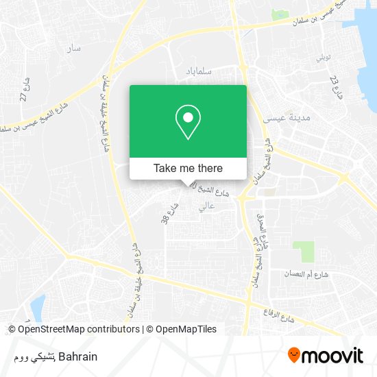 تشيكي ووم map
