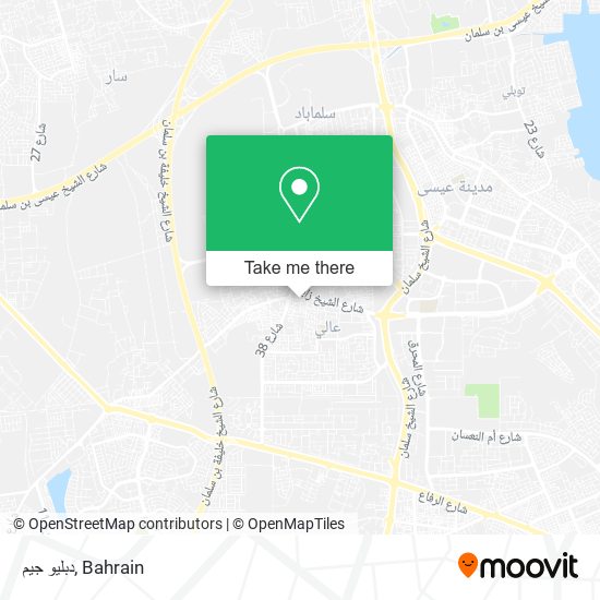 دبليو جيم map