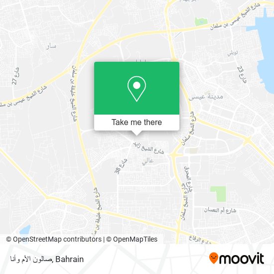 صالون الأم وأنا map