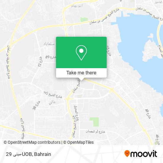 مبنى 29-UOB map