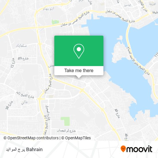 برج المواايد map