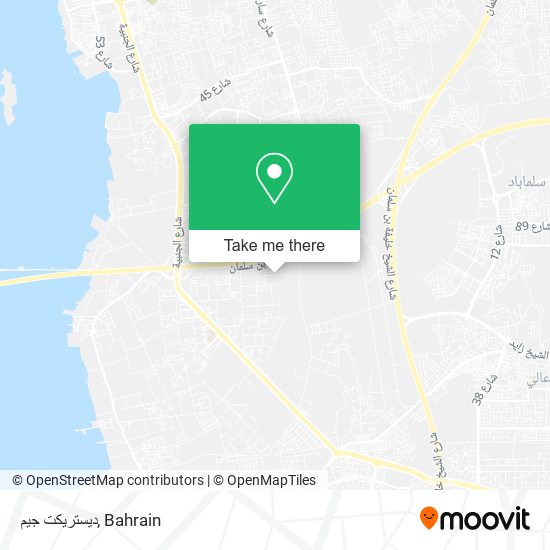 ديستريكت جيم map