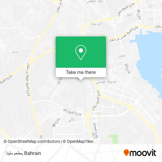 مطعم مليتا map