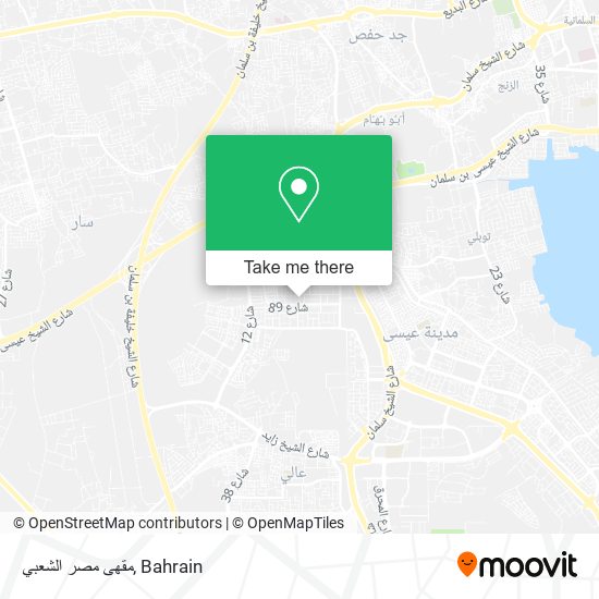 مقهى مصر الشعبي map