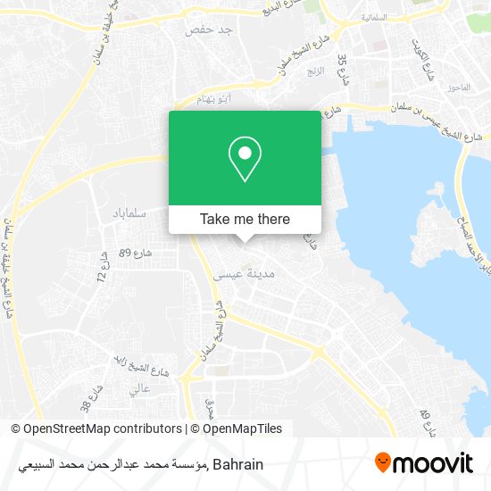 مؤسسة محمد عبدالرحمن محمد السبيعي map