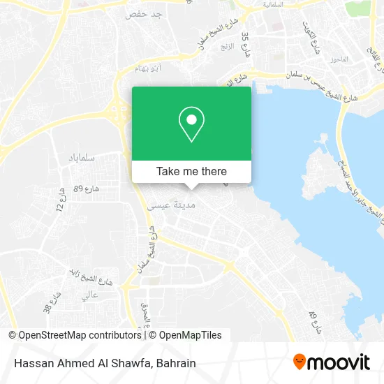 Hassan Ahmed Al Shawfa map