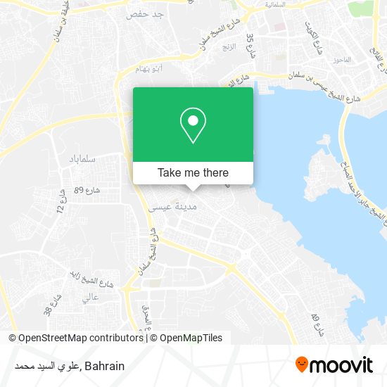 علوي السيد محمد map