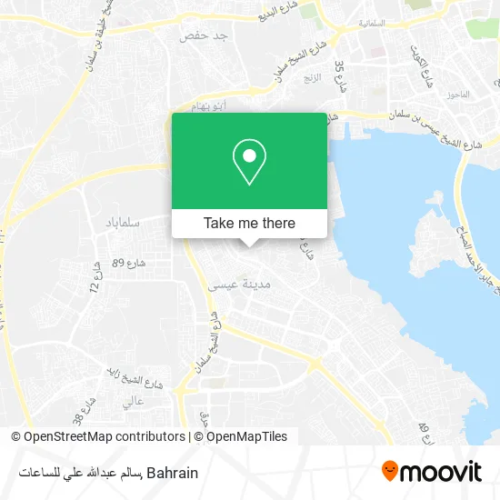 سالم عبدالله علي للساعات map