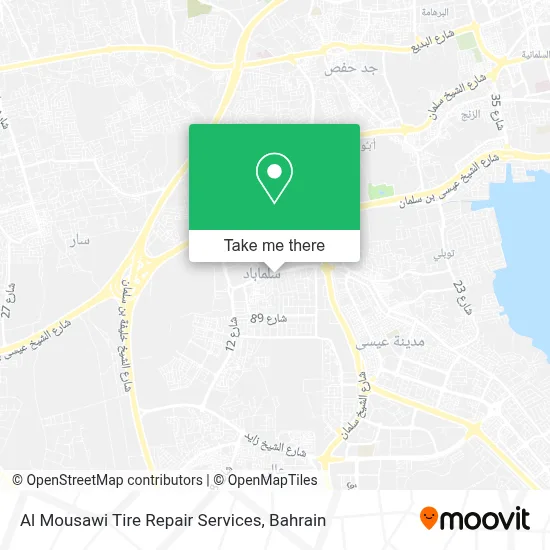 Al Mousawi Tire Repair Services map