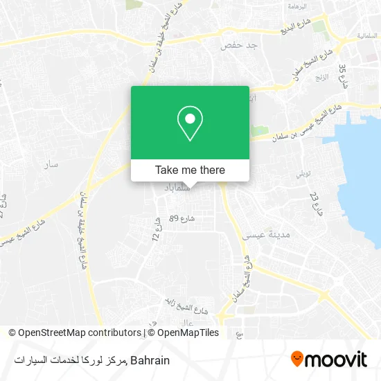 مركز لوركا لخدمات السيارات map