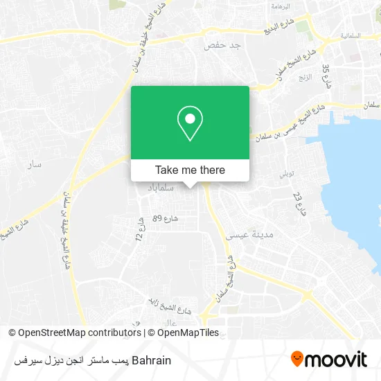 بمب ماستر انجن ديزل سيرفس map