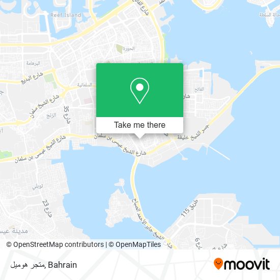 متجر هوميل map