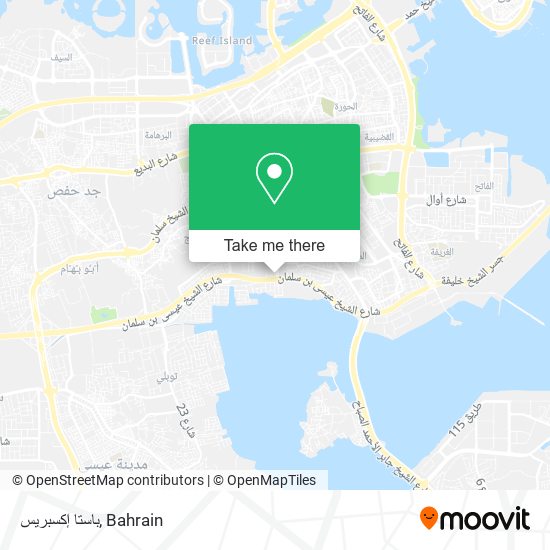 باستا إكسبريس map