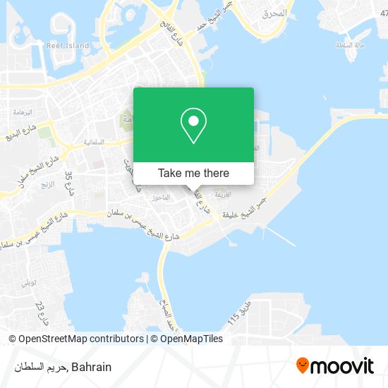 حريم السلطان map
