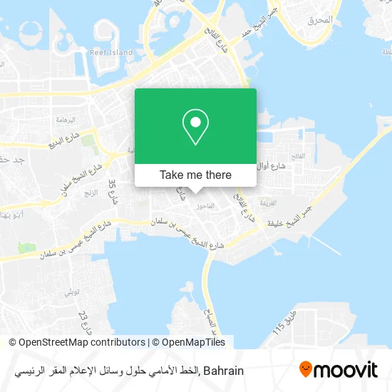 الخط الأمامي حلول وسائل الإعلام المقر الرئيسي map