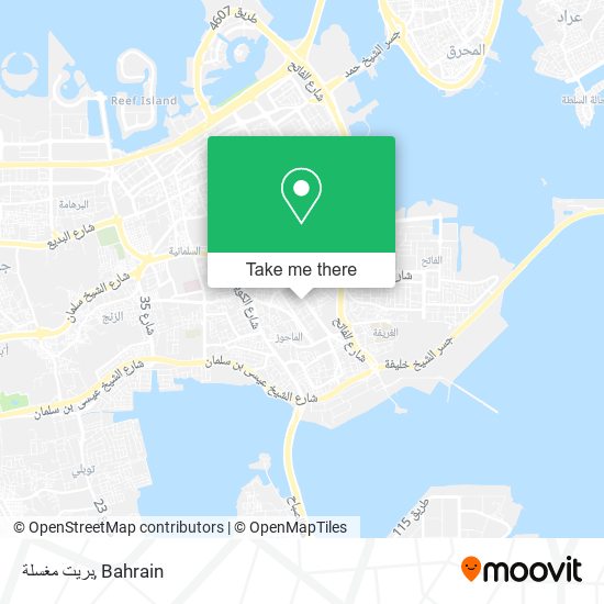 بريت مغسلة map