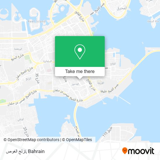 تزلج الغوص map