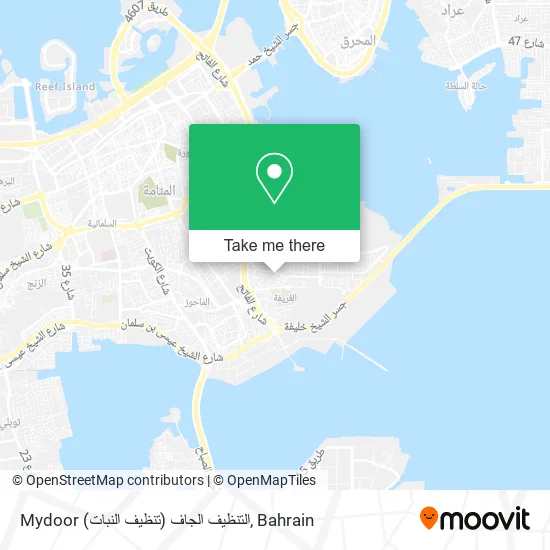 Mydoor التنظيف الجاف (تنظيف النبات) map