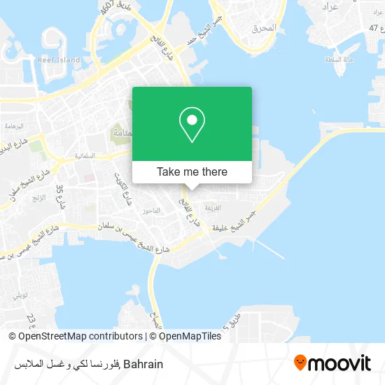 فلورنسا لكي وغسل الملابس map