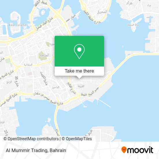 المثمر للتجارة map