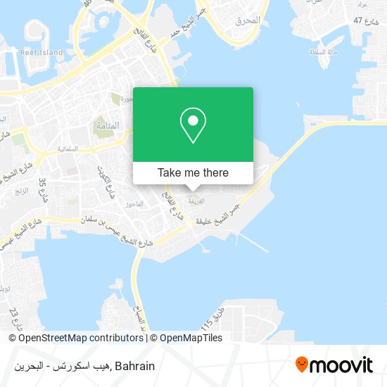 هيب اسكورتس - البحرين map