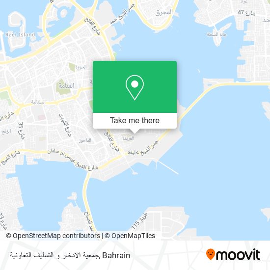 جمعية الادخار و التسليف التعاونية map