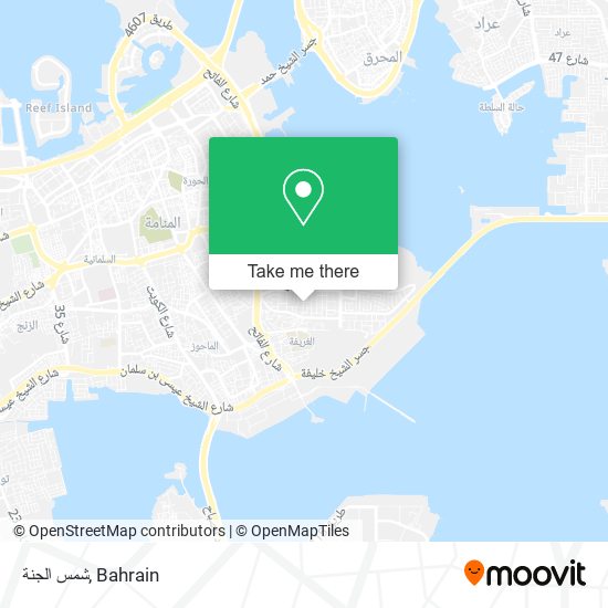 شمس الجنة map