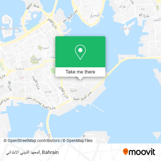 المعهد الديني الابتدائي map