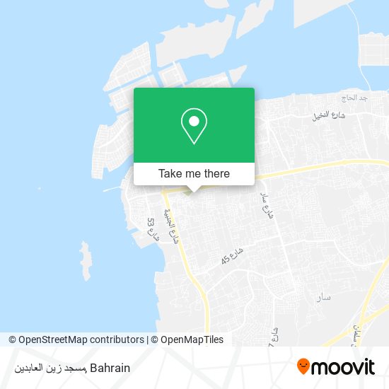 مسجد زين العابدين map