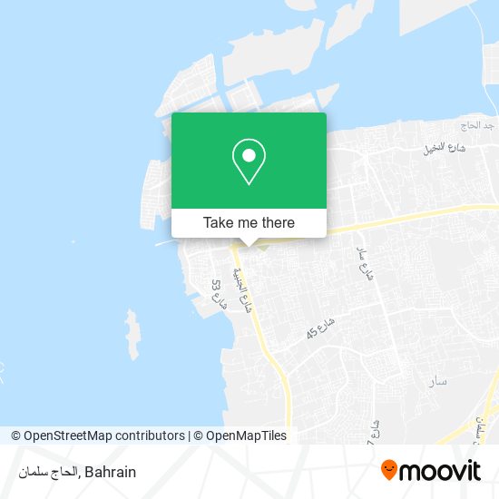 الحاج سلمان map