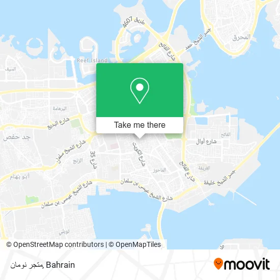 متجر نومان map