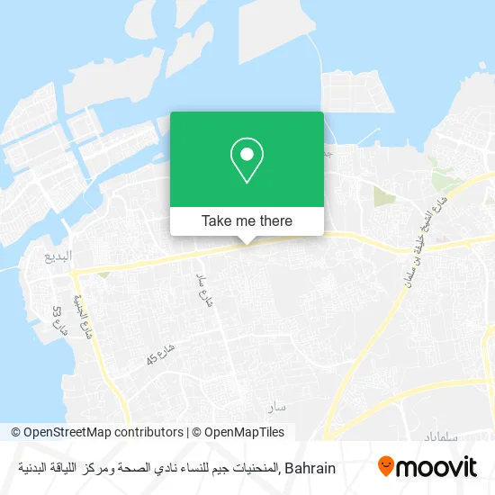 المنحنيات جيم للنساء نادي الصحة ومركز اللياقة البدنية map