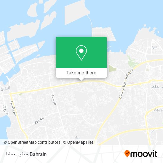 صالون جمالنا map