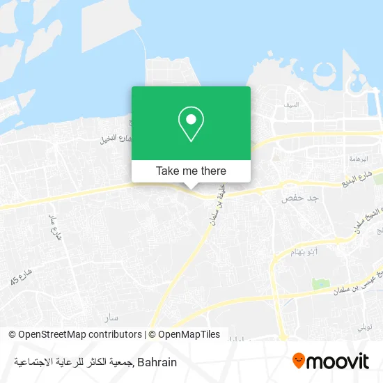 جمعية الكاثر للرعاية الاجتماعية map