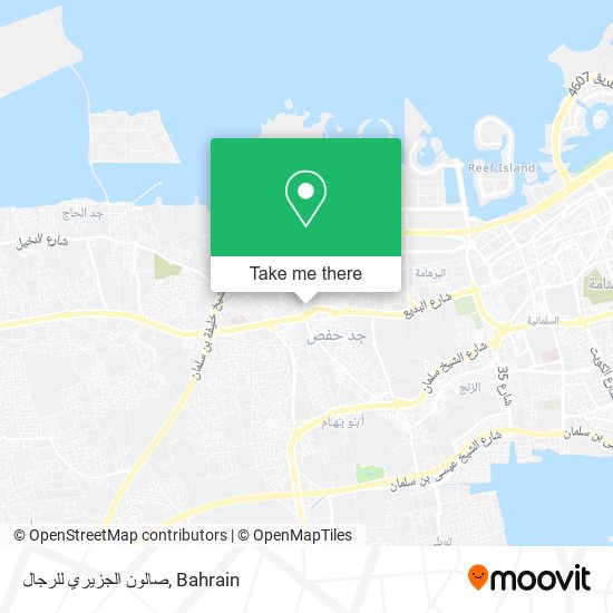 صالون الجزيري للرجال map