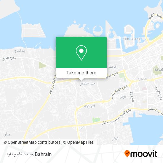 مسجد الشيخ داود map