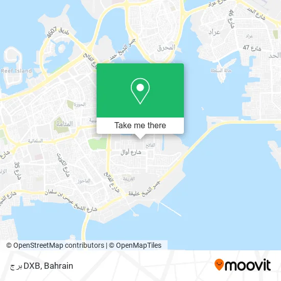 برج DXB map