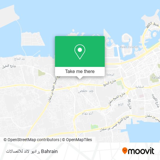 راديو لاند للاتصالات map