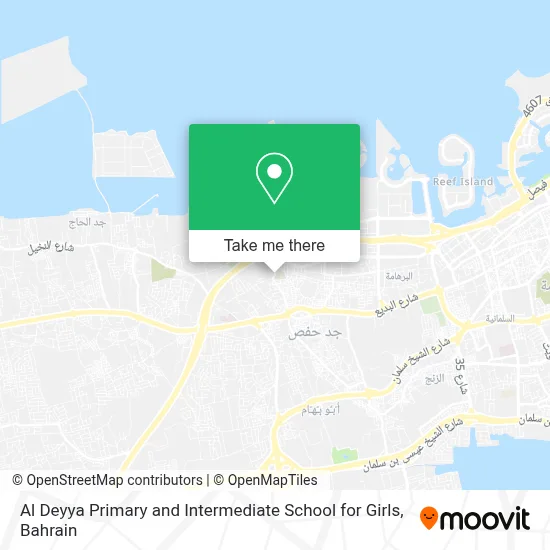 Al Deyya Primary and Intermediate School for Girls map