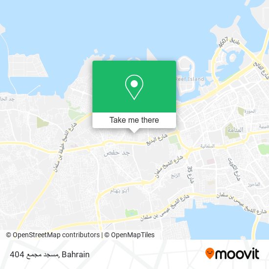 مسجد مجمع 404 map