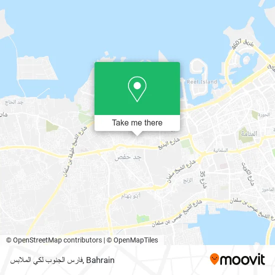 فارس الجنوب لكي الملابس map