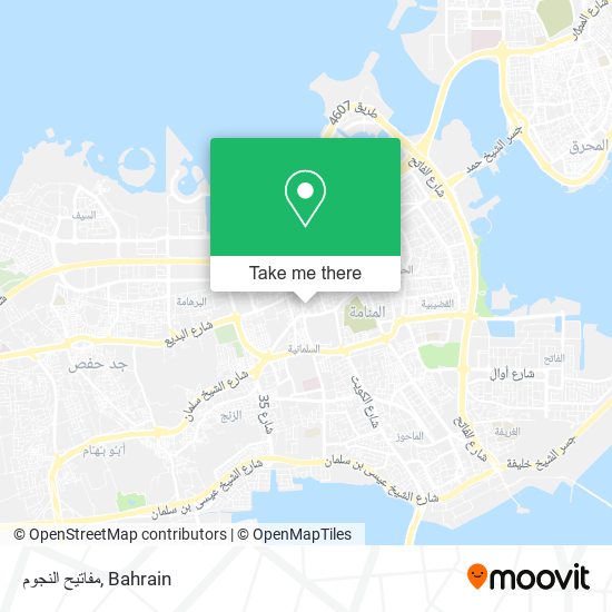 مفاتيح النجوم map