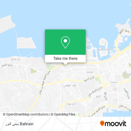 مبنى النور map