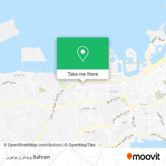 ويسترن يونيون map